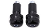 HIGHSIDER smart Handlebar Ends Black Knurled, For Steel Handlebars