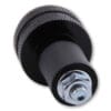 HIGHSIDER smart Handlebar Ends Black Knurled, For Steel Handlebars