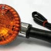 800Wx800H-1139437-1 HIGHSIDER Smart OEM-Style Kawasaki Bulb Indicator Body Chrome / Lens Orange (1pc), Front & Rear