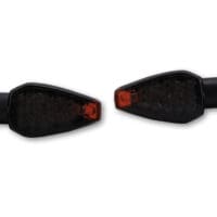 800Wx800H-1139448-1 HIGHSIDER Smart Peak LED Indicator Body Black / Lens Smoked (Pair), Front & Rear