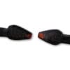 HIGHSIDER Smart Peak LED Indicator Body Black / Lens Smoked (Pair), Front & Rear