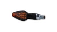 HIGHSIDER Smart Peak LED Indicator Body Black / Lens Smoked (Pair), Front & Rear
