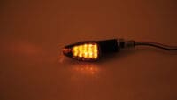 HIGHSIDER Smart Peak LED Indicator Body Black / Lens Smoked (Pair), Front & Rear