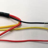 HIGHSIDER smart Resistor With Adapter Cable For LED Taillight, 6.3 mm Flat Plug (1pc)
