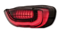 HIGHSIDER smart LED TailLight Black Honda Style, E-Approved (1pc)