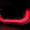 HIGHSIDER smart LED TailLight Black Honda Style, E-Approved (1pc)