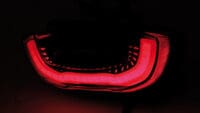 HIGHSIDER smart LED TailLight Black Honda Style, E-Approved (1pc)