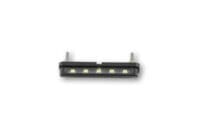 HIGHSIDER smart ST-7 LED License Plate Light Black Screwable (1pc)