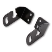 800Wx800H-1139668-1 HIGHSIDER pro Indicator Adapter Black Original, For License Plate Holder, Aprilia/BMW/Triumph/Yamaha (Pair)