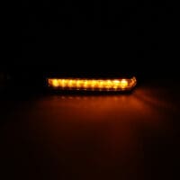 800Wx800H-1139684-3 HIGHSIDER Smart Run-TS LED Sequence Indicator Body Black / Lens Smoked (Pair), Front & Rear