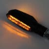 HIGHSIDER Smart Multiface LED Indicator Body Black / Lens Smoked (Pair), Front & Rear