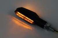 HIGHSIDER Smart Multiface LED Indicator Body Black / Lens Smoked (Pair), Front & Rear
