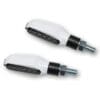 HIGHSIDER Smart Multiface LED Indicator Body White / Lens Smoked (Pair), Front & Rear