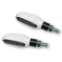 800Wx800H-1139687-1 HIGHSIDER Smart Multiface LED Indicator Body White / Lens Smoked (Pair), Front & Rear