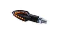 HIGHSIDER Smart Vinci LED Indicator Body Black / Lens Smoked (Pair), Front & Rear