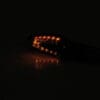 HIGHSIDER Smart Vinci LED Indicator Body Black / Lens Smoked (Pair), Front & Rear