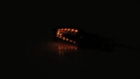 HIGHSIDER Smart Vinci LED Indicator Body Black / Lens Smoked (Pair), Front & Rear