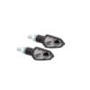 800Wx800H-1139690-1 HIGHSIDER Smart Shield-TS LED Indicator Body Black / Lens Smoked (Pair), Front & Rear