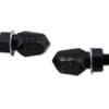 HIGHSIDER Smart Tiny LED Indicator Body Black / Lens Smoked (Pair), Rear