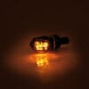 HIGHSIDER Smart Tiny LED Indicator Body Black / Lens Smoked (Pair), Rear