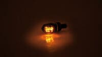 HIGHSIDER Smart Tiny LED Indicator Body Black / Lens Smoked (Pair), Rear