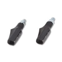 800Wx800H-1139698-2 HIGHSIDER Smart Shorty-Fin LED Indicator Body Black / Lens Smoked (Pair), Front & Rear
