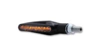 800Wx800H-1139700-3 HIGHSIDER Smart Stix LED Indicator Body Black / Lens Clear (Pair), Front & Rear