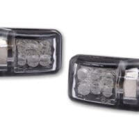 800Wx800H-1139710-1 HIGHSIDER Smart Picco LED Indicator Body Black / Lens Clear (Pair), Rear