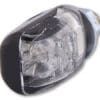 800Wx800H-1139710-3 HIGHSIDER Smart Picco LED Indicator Body Black / Lens Clear (Pair), Rear