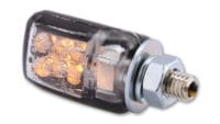 800Wx800H-1139710-5 HIGHSIDER Smart Picco LED Indicator Body Black / Lens Clear (Pair), Rear