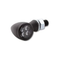 800Wx800H-1139715-2 HIGHSIDER Smart Sixteen-Bullet LED Indicator Body Black / Lens Smoked (Pair), Front & Rear