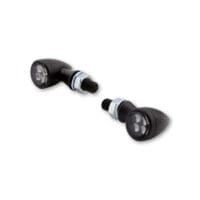 800Wx800H-1139715-4 HIGHSIDER Smart Sixteen-Bullet LED Indicator Body Black / Lens Smoked (Pair), Front & Rear