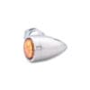 HIGHSIDER Smart Sixteen-Bullet LED Indicator Body Chrome / Lens Smoked (Pair), Front & Rear