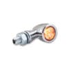 HIGHSIDER Smart Sixteen-Bullet LED Indicator Body Chrome / Lens Smoked (Pair), Front & Rear