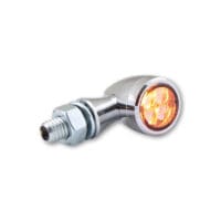 HIGHSIDER Smart Sixteen-Bullet LED Indicator Body Chrome / Lens Smoked (Pair), Front & Rear