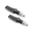 HIGHSIDER Smart Shorty-Fin LED 3in1 Indicator Taillight Combination Body Black / Lens Smoked (Pair), Rear