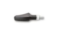 HIGHSIDER Smart Shorty-Fin LED 3in1 Indicator Taillight Combination Body Black / Lens Smoked (Pair), Rear