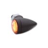 HIGHSIDER smart Sixteen Bullet LED TailLight/Indicator Black/Smoke 3in1, E-Approved (Pair)