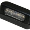 HIGHSIDER smart LED License Plate Light Black ABS plastic (1pc)