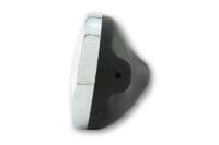 HIGHSIDER smart 7 Inch LTD Headlight H4 Black H4 insert With embossed Glass, E-Approved (1pc)