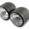 HIGHSIDER smart Headlight Set Black Driving And low Beam (3-1/2"), E-Approved