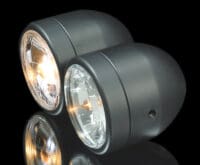 HIGHSIDER smart Headlight Set Black Driving And low Beam (3-1/2"), E-Approved