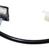 HIGHSIDER smart LED License Plate Light Black (1pc)