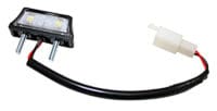 HIGHSIDER smart LED License Plate Light Black (1pc)