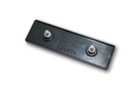 HIGHSIDER smart Reflector Red Rectangular With 2 X M4 Threaded Bolts (1pc)