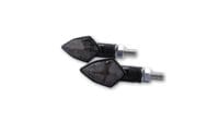 800Wx800H-1139809-1 HIGHSIDER Smart Rock LED Indicator Body Carbon / Lens Smoked (Pair), Front & Rear