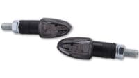 800Wx800H-1139813-1 HIGHSIDER Smart Lizzard LED Indicator Body Black / Lens Smoked (Pair), Front & Rear