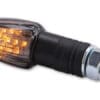 800Wx800H-1139813-3 HIGHSIDER Smart Lizzard LED Indicator Body Black / Lens Smoked (Pair), Front & Rear