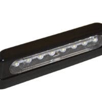 800Wx800H-1139827-1 HIGHSIDER smart LED License Plate Light Black/Smoke ABS plastic, Long (1pc)