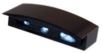HIGHSIDER smart Micro LED License Plate Light Black With Aluminium Housing (1pc)